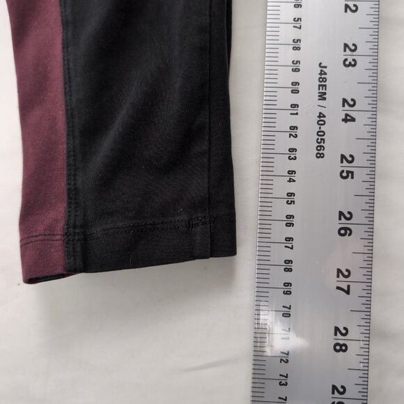 Pink Victoria's Secret Women's Black Purple Leggings Spellout, Size Small - Picture 6 of 7